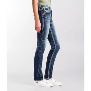 Rock Revival 26 Elani skinny distressed bling western jeans